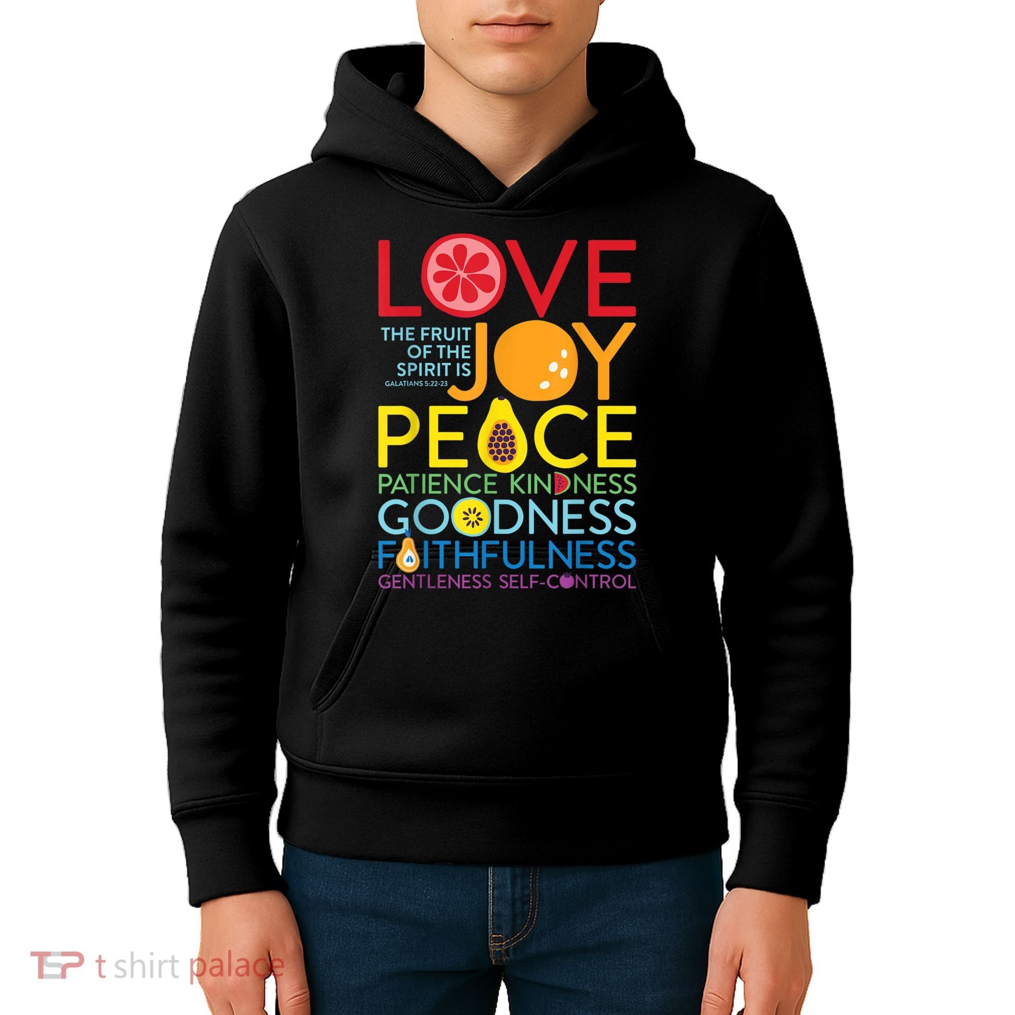 Fruit Of The Spirit Galatians Kids Hoodie