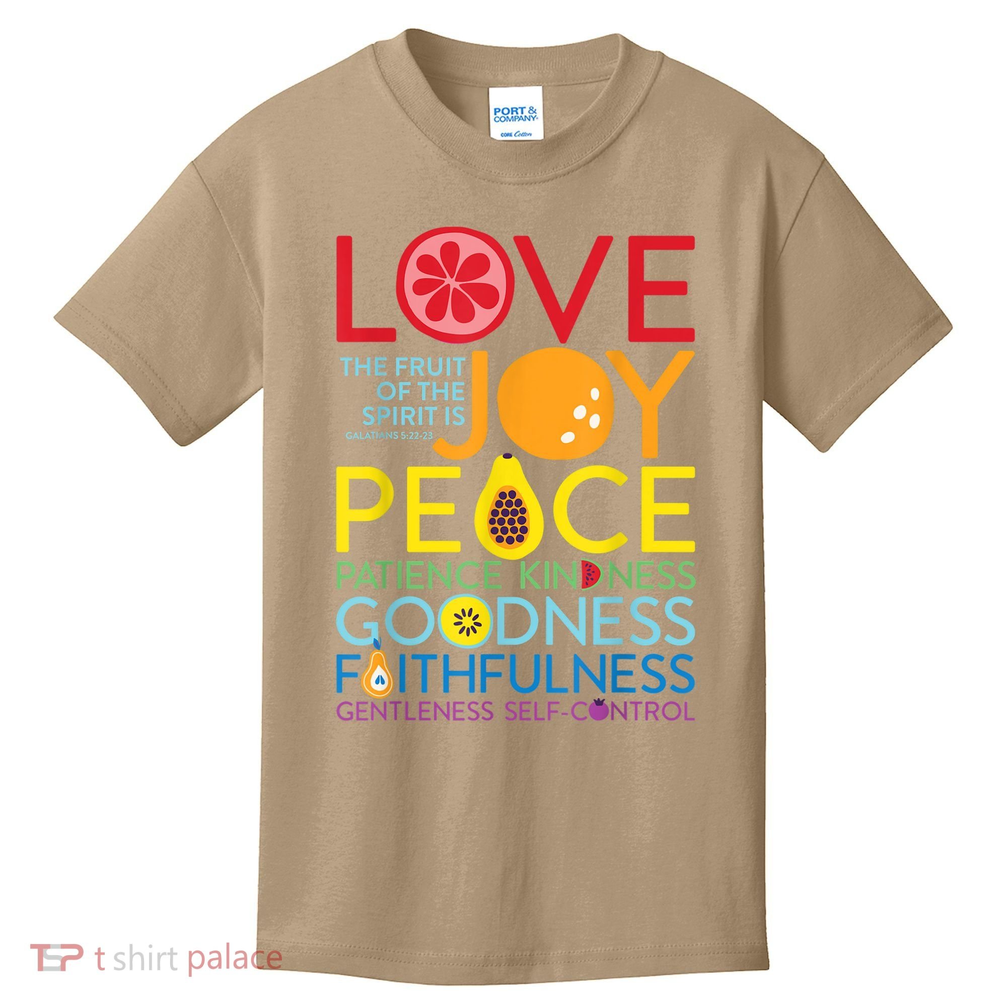 Fruit Of The Spirit Galatians Kids T-Shirt