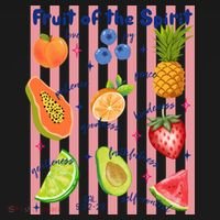 Fruit Of The Spirit Christian Faith Striped Apron thumb 3