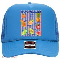 Fruit Of The Spirit Christian Faith Striped Hat thumb 0