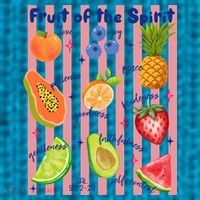 Fruit Of The Spirit Christian Faith Striped Hat thumb 2