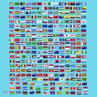 Flags Of The Countries Of The World 287 Flag International T-Shirt thumb 6