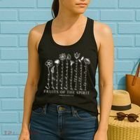 Fruits Of The Spirit Christian Floral Women's Tank Top thumb 2
