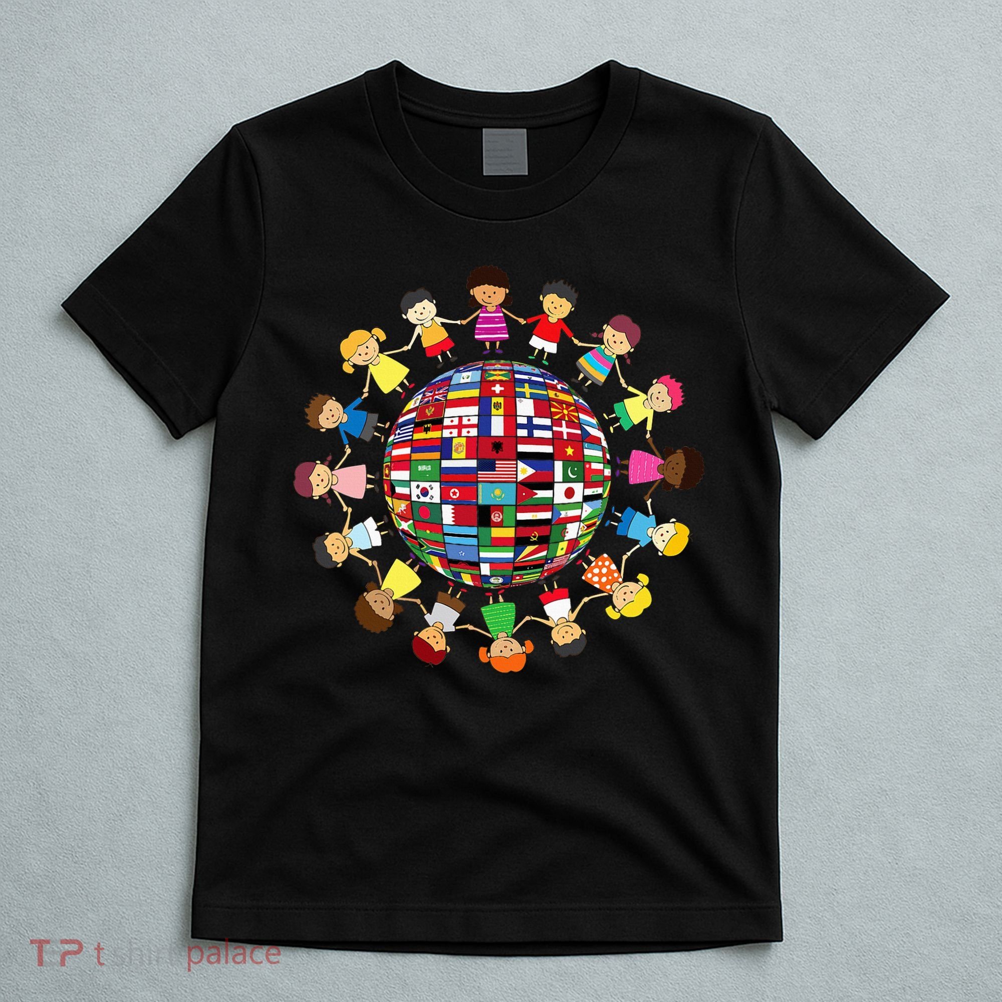 Flags Of The World Cultural Diversity Around The Globe T-Shirt