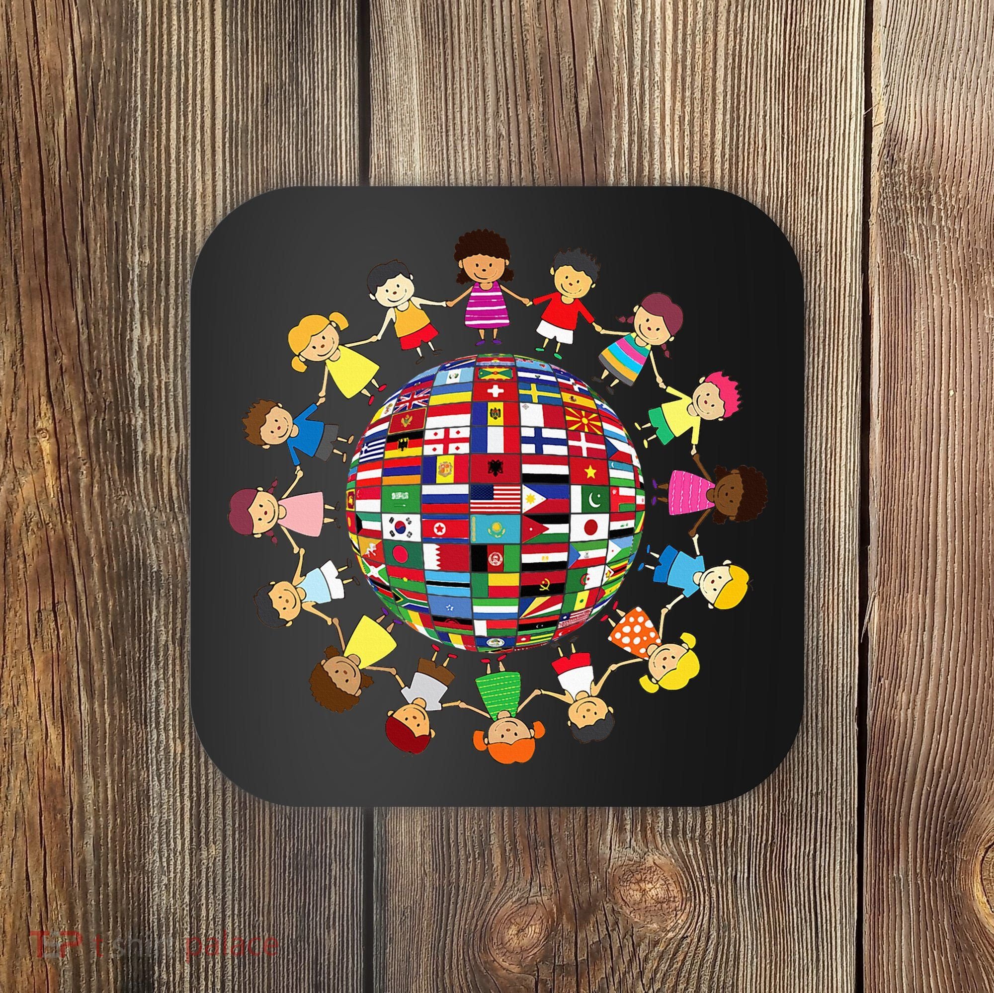 Flags Of The World Cultural Diversity Around The Globe Coaster