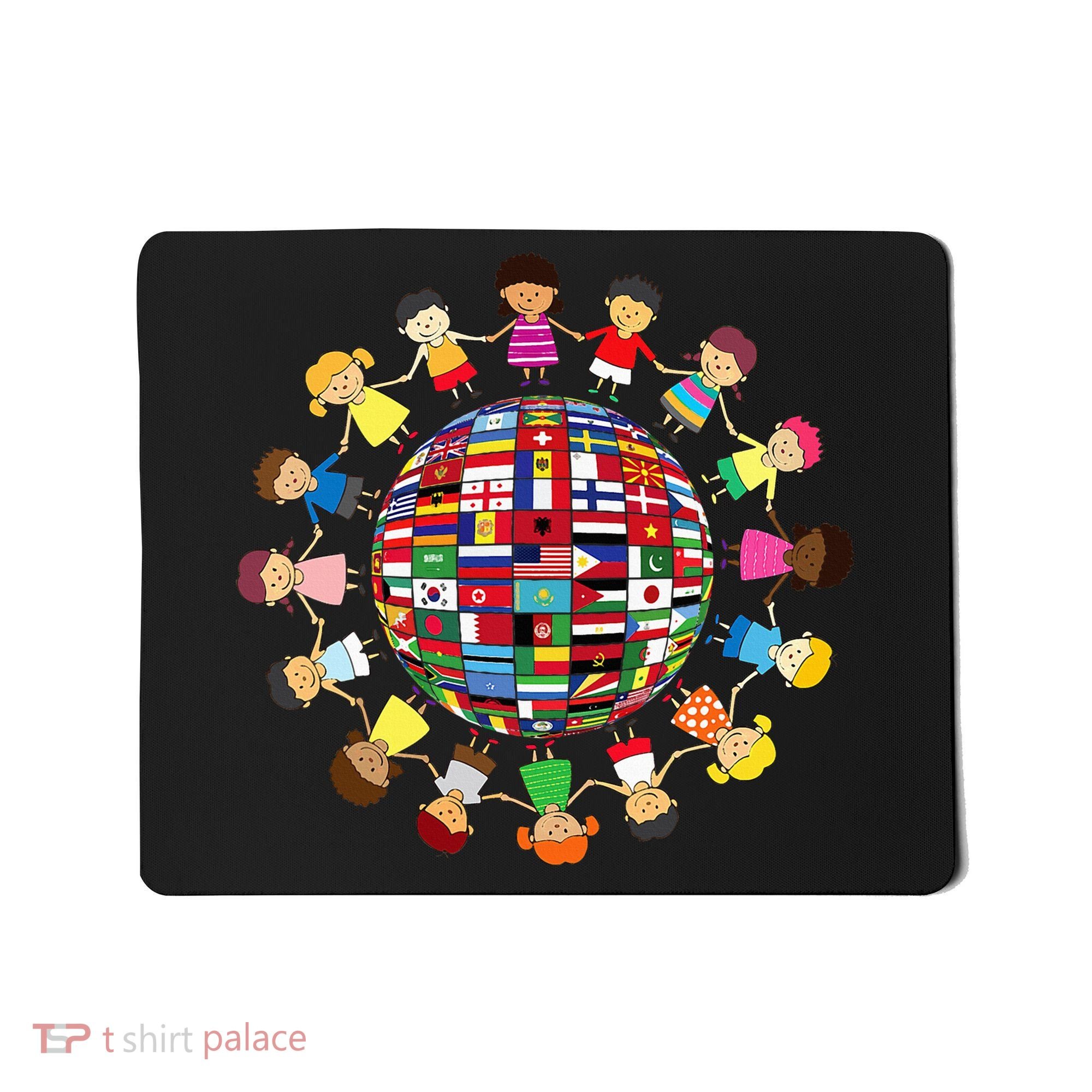 Flags Of The World Cultural Diversity Around The Globe Mousepad