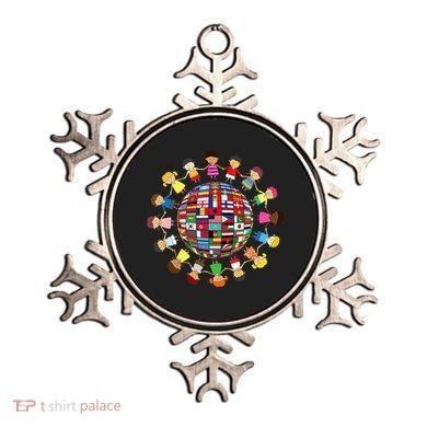 Flags Of The World Cultural Diversity Around The Globe Ornament