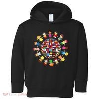 Flags Of The World Cultural Diversity Around The Globe Toddler Hoodie thumb 0