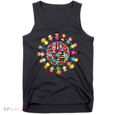 Flags Of The World Cultural Diversity Around The Globe Tank Top