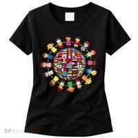 Flags Of The World Cultural Diversity Around The Globe Women's T-Shirt thumb 0
