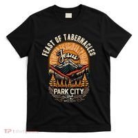Feast Of Tabernacles Park City Utah Rock Valley Christian T-Shirt thumb 0