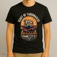 Feast Of Tabernacles Park City Utah Rock Valley Christian T-Shirt thumb 3