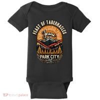 Feast Of Tabernacles Park City Utah Rock Valley Christian Baby Bodysuit thumb 0