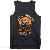 Feast Of Tabernacles Park City Utah Rock Valley Christian Tank Top thumb 0