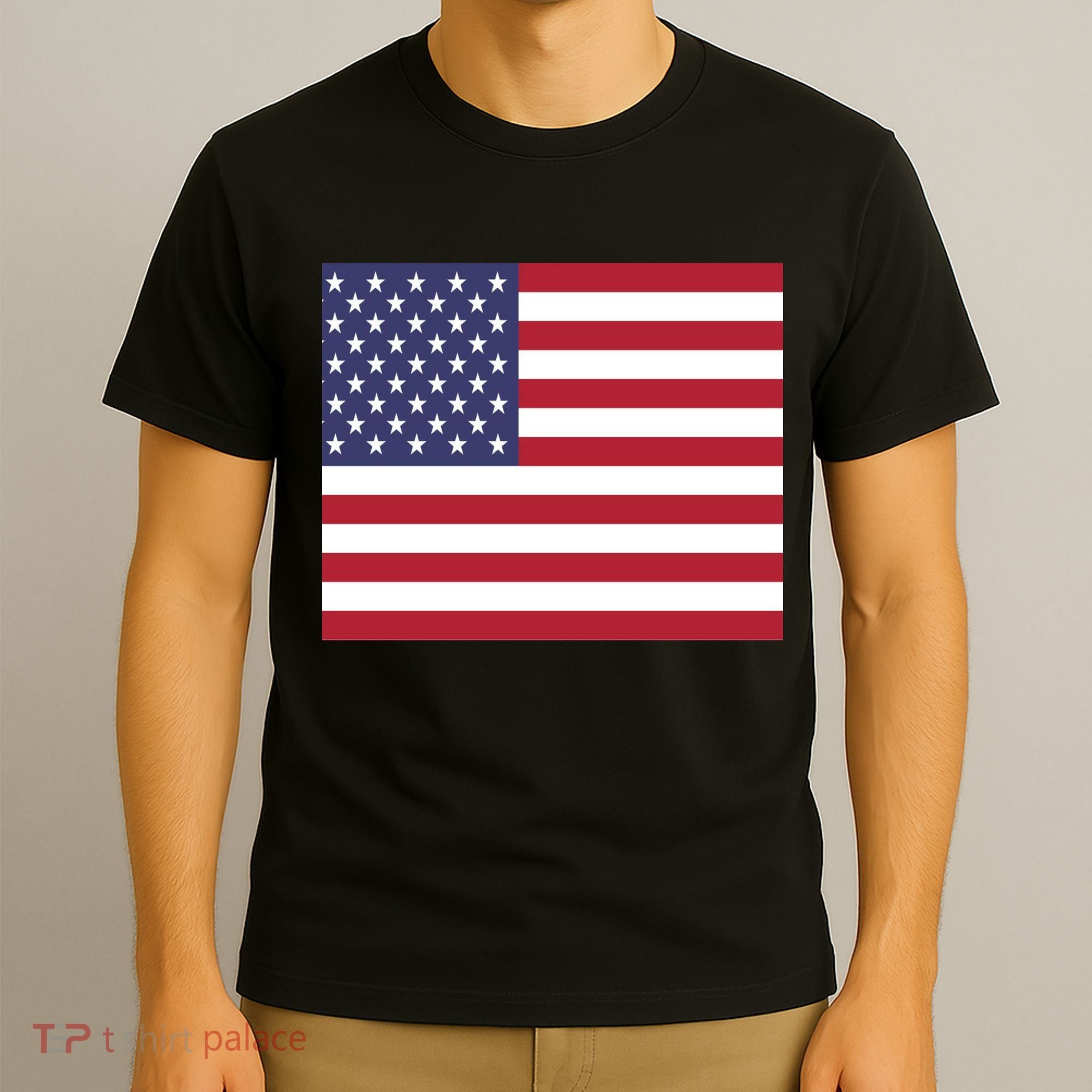 Flag of the United States USA American T-Shirt