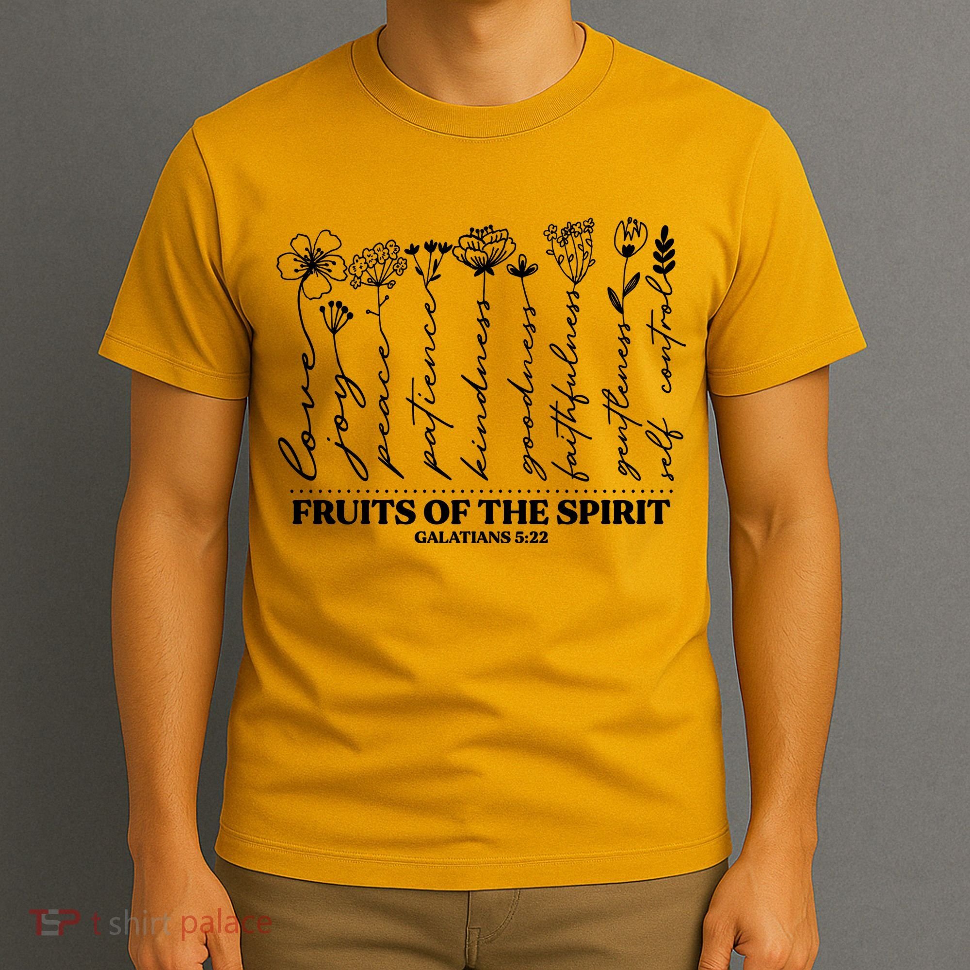 Fruits Of The Spirit Galatians 5:22 T-Shirt