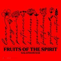 Fruits Of The Spirit Galatians 5:22 Santa Hat thumb 1