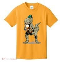 Funny Oktoberfest Tyrannosaurus Rex T Rex Dinosaur Kids T-Shirt thumb 0