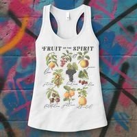 Fruit Of The Spirit Women Christian Religious Women's Tank Top thumb 3