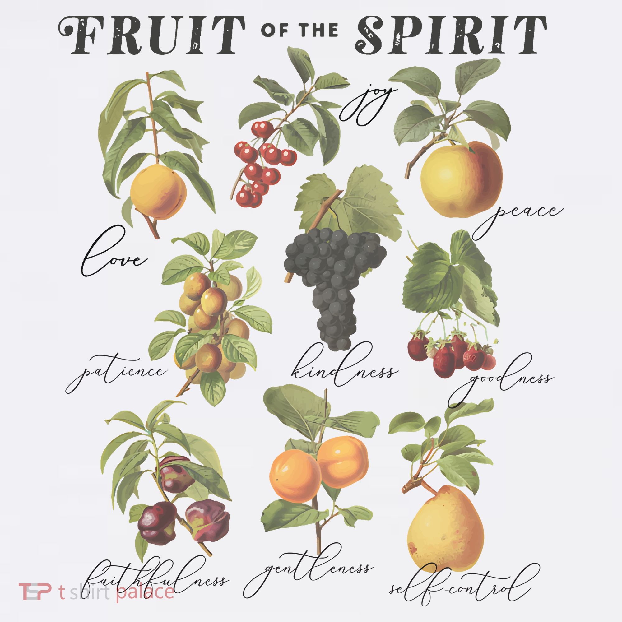 Fruit Of The Spirit Women Christian Religious Women's Tank Top