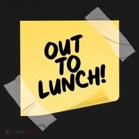 Funny Out To Lunch Taped Note Toddler Hoodie thumb 2