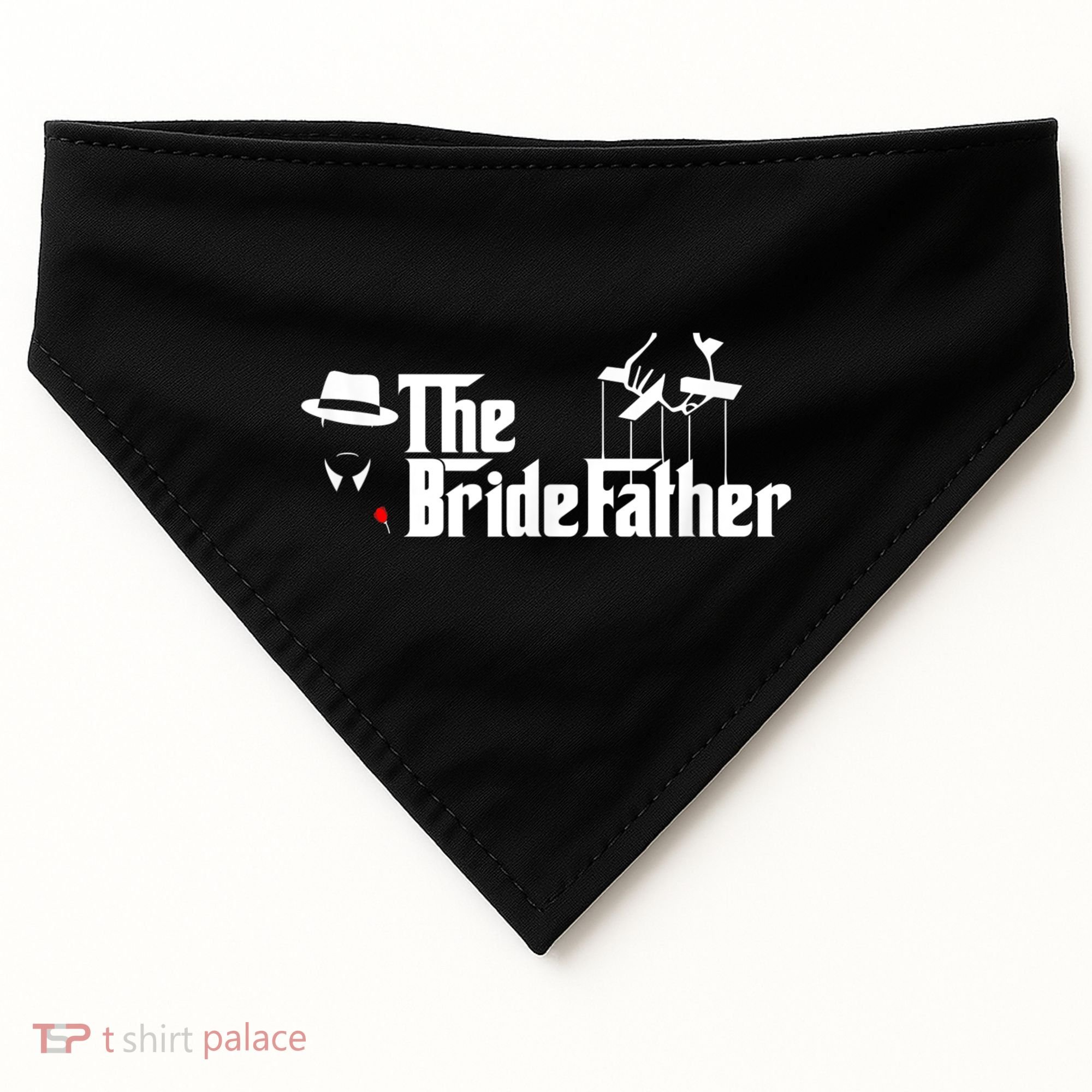 Father Of The Bride The Bridefather USA-Made Doggie Bandana