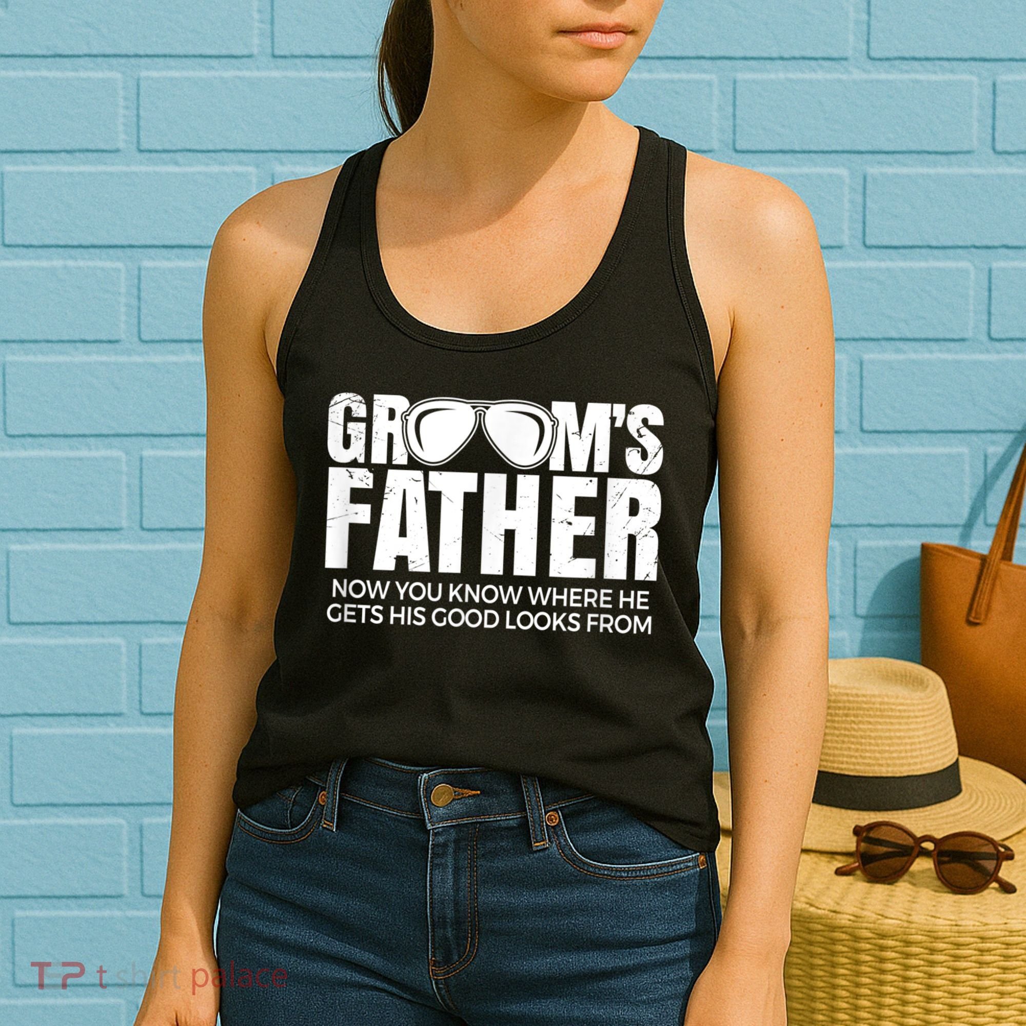 Father Of The Groom Women's Tank Top