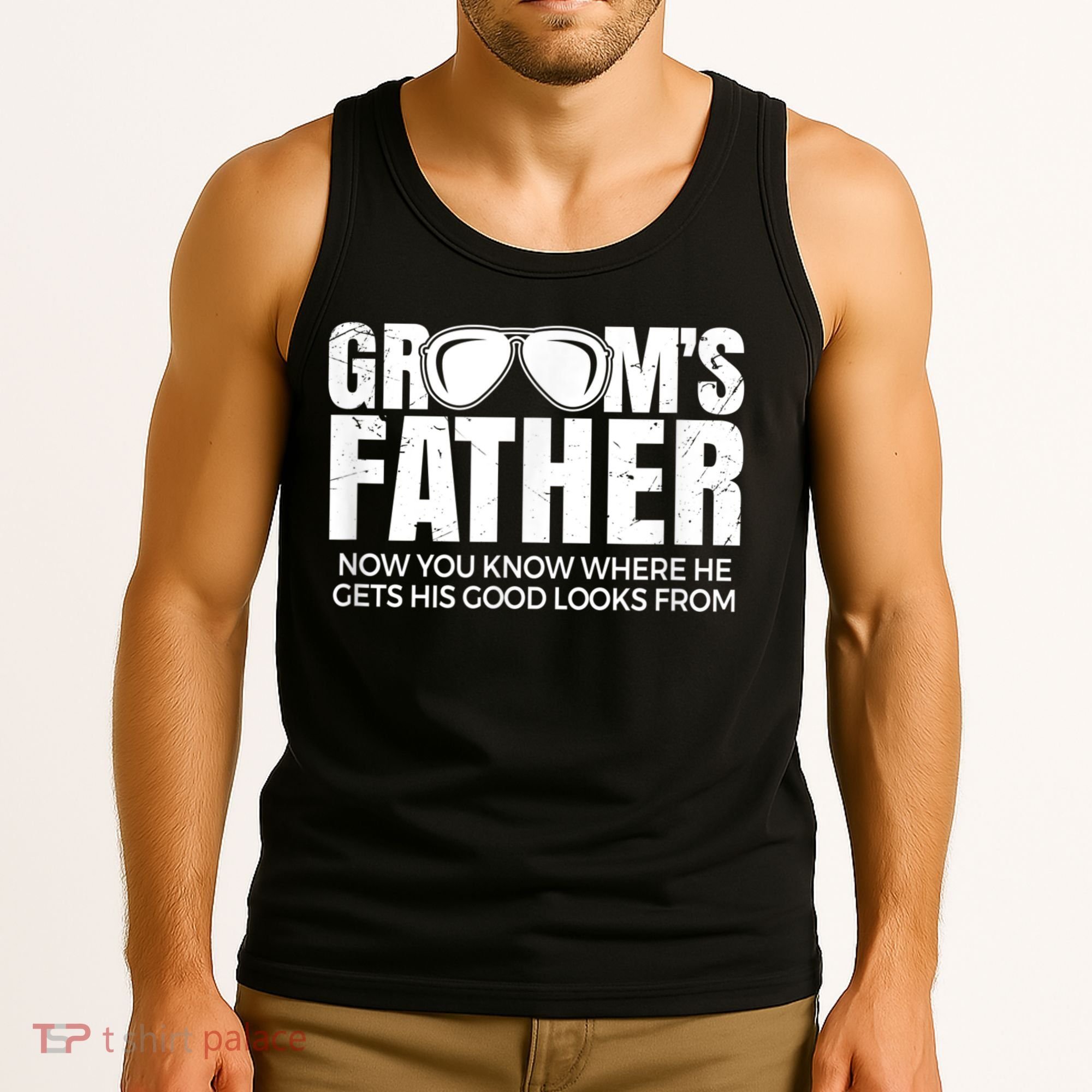Father Of The Groom Tank Top