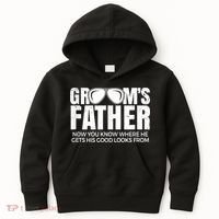 Father Of The Groom Kids Hoodie thumb 0