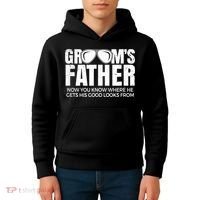 Father Of The Groom Kids Hoodie thumb 4