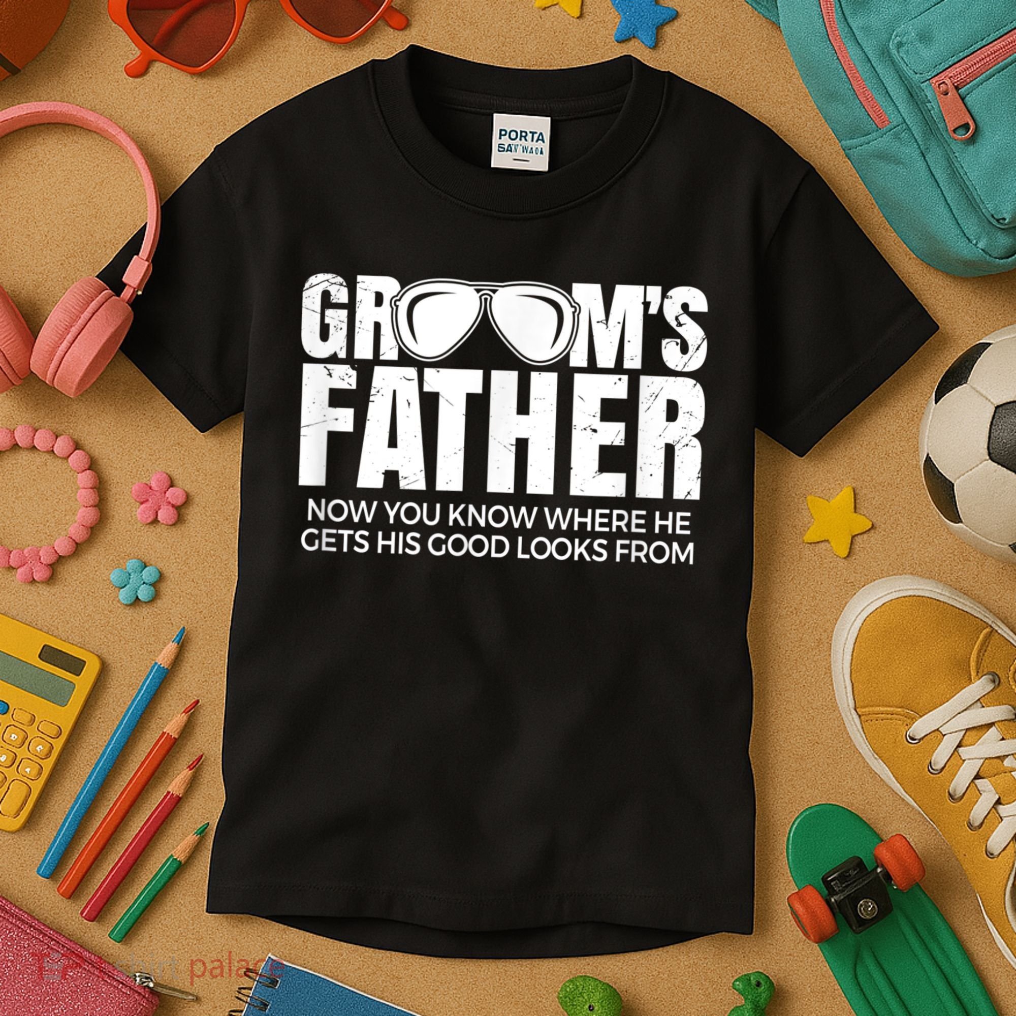 Father Of The Groom Kids T-Shirt