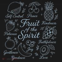 Fruit Of The Spirit Doodle Christian Tote Bag thumb 4