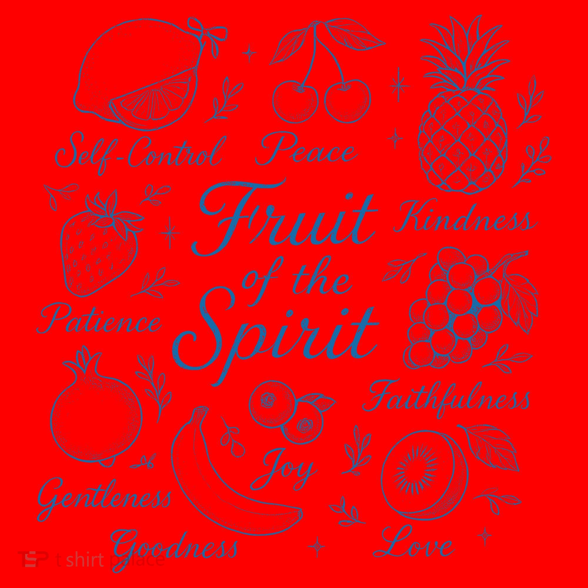 Fruit Of The Spirit Doodle Christian Santa Hat