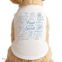 Fruit Of The Spirit Doodle Christian Doggie Tank thumb 0