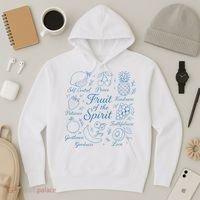 Fruit Of The Spirit Doodle Christian Hoodie thumb 3