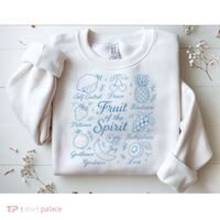 Fruit Of The Spirit Doodle Christian Sweatshirt thumb 2