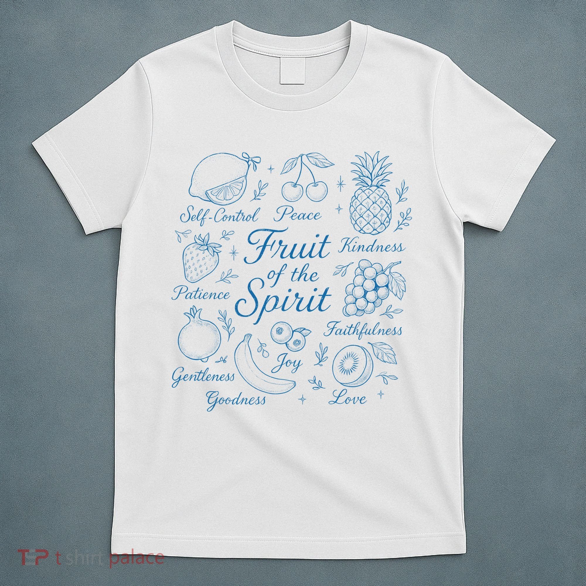 Fruit Of The Spirit Doodle Christian T-Shirt