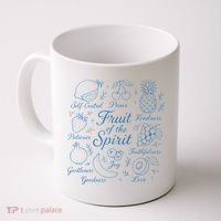 Fruit Of The Spirit Doodle Christian Coffee Mug thumb 0