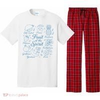 Fruit Of The Spirit Doodle Christian Pajama Set thumb 0