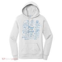 Fruit Of The Spirit Doodle Christian Women's Hoodie thumb 0