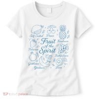 Fruit Of The Spirit Doodle Christian Women's T-Shirt thumb 0