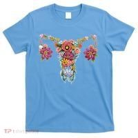 Floral Ovary Uterus Women's Rights Feminist Gift T-Shirt thumb 0