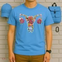 Floral Ovary Uterus Women's Rights Feminist Gift T-Shirt thumb 5