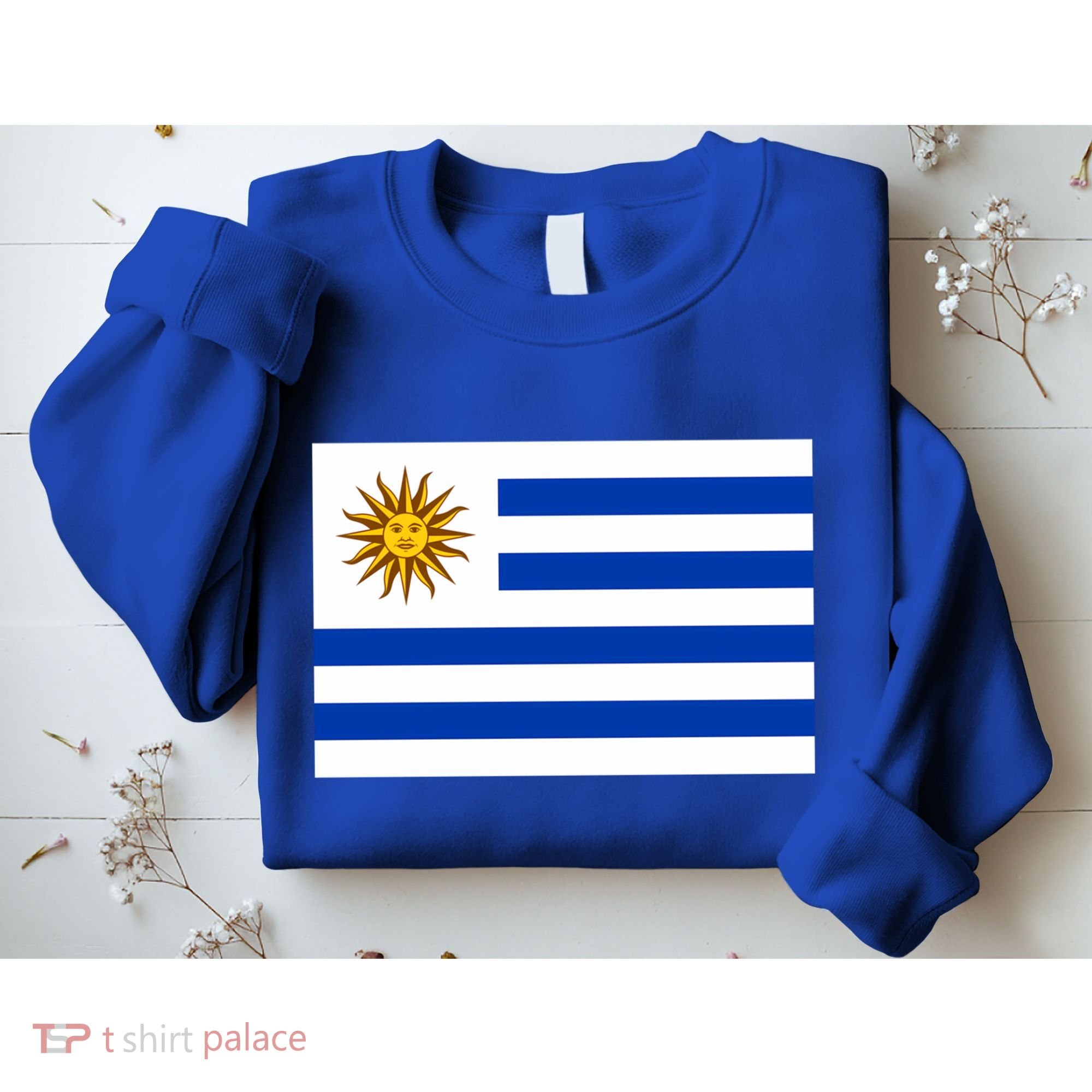 Flag Of Uruguay Proud Patriot Souvenir Patriotic National Gift Sweatshirt