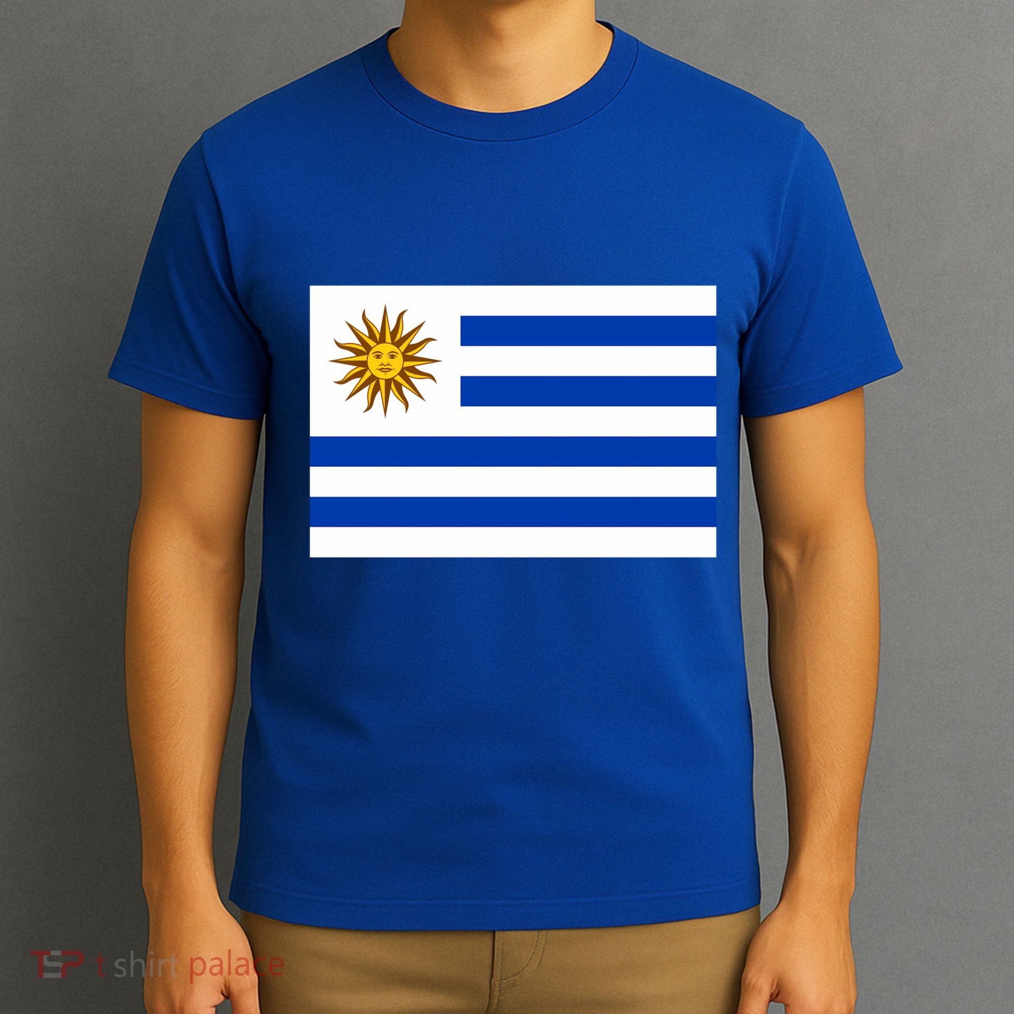 Flag Of Uruguay Proud Patriot Souvenir Patriotic National Gift T-Shirt