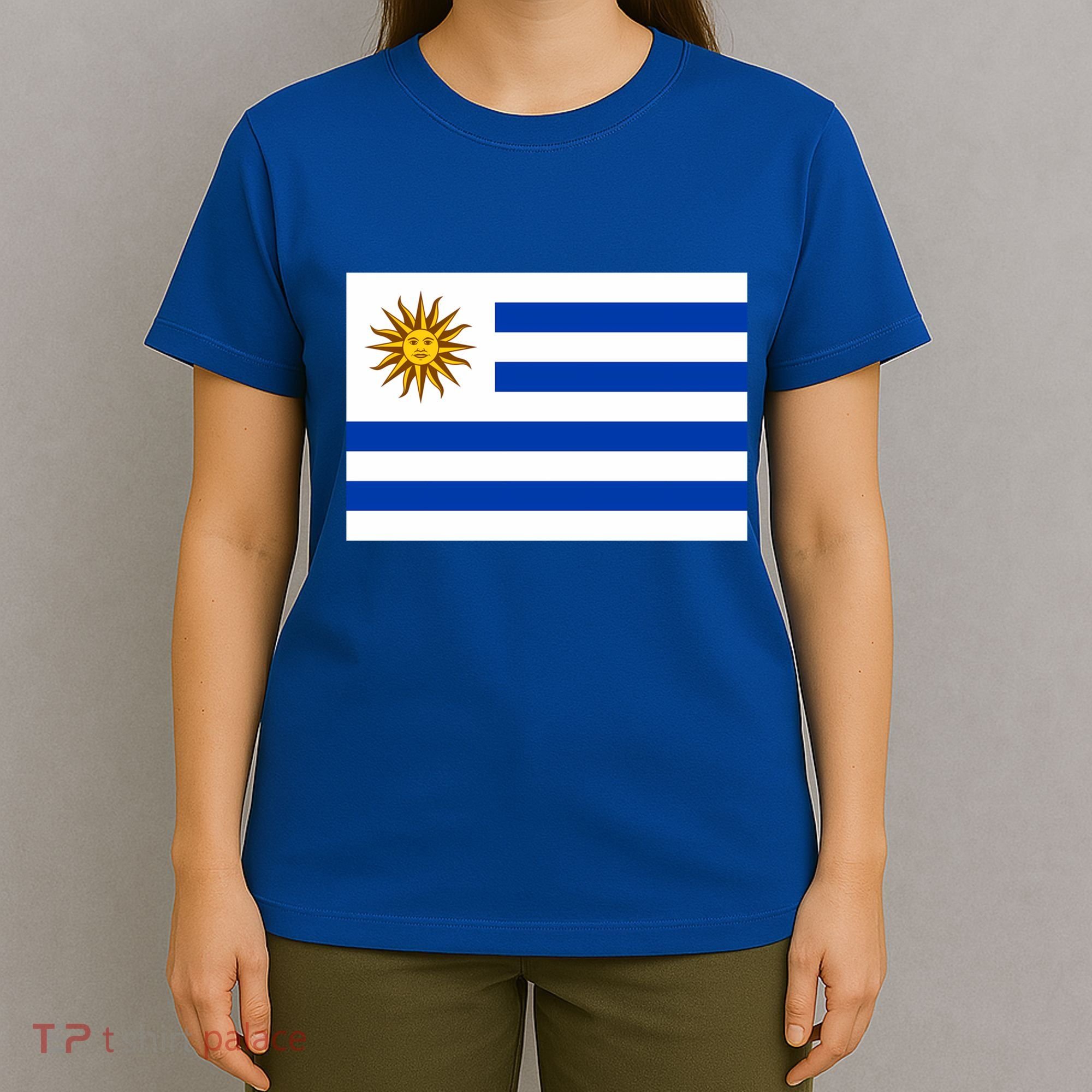 Flag Of Uruguay Proud Patriot Souvenir Patriotic National Gift T-Shirt
