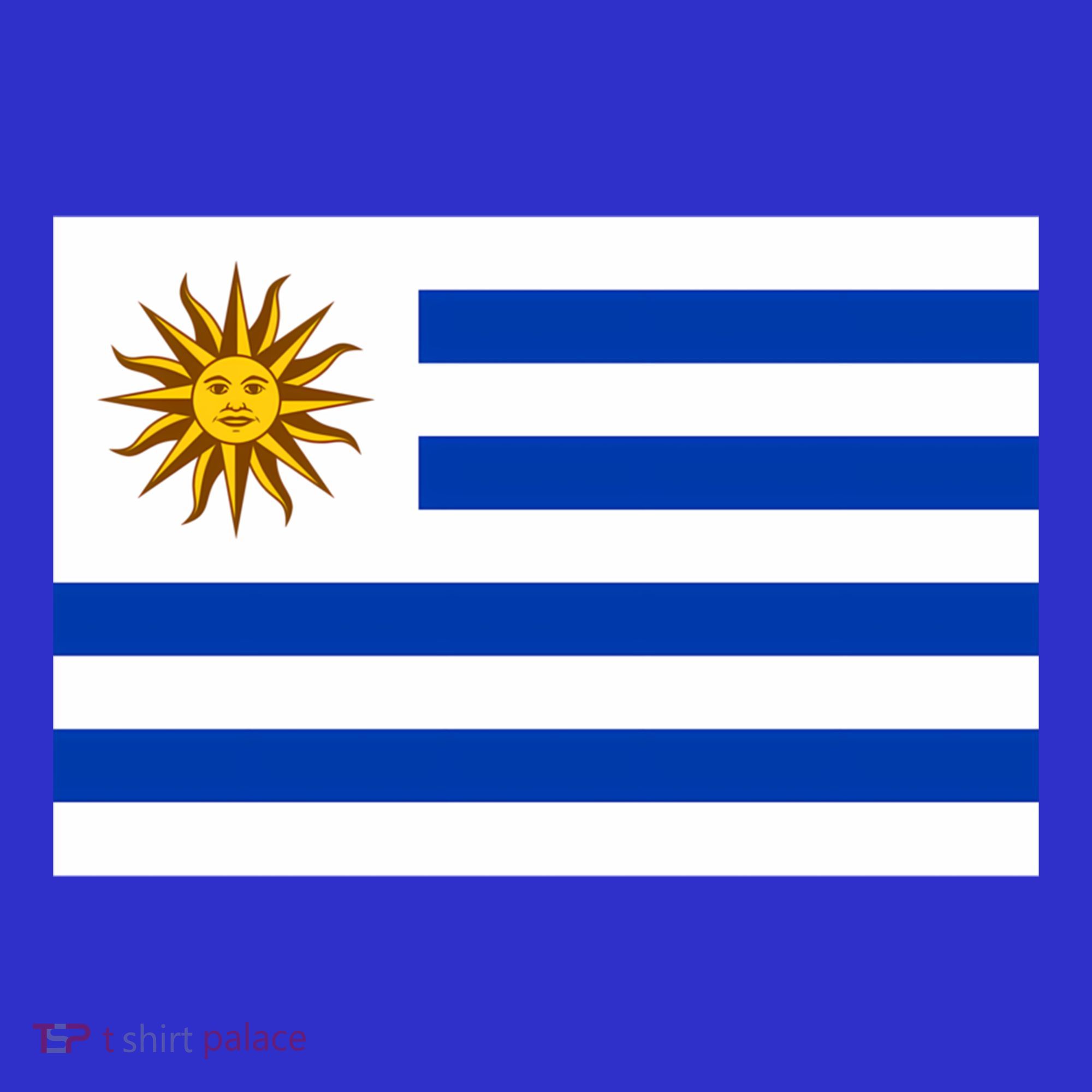 Flag Of Uruguay Proud Patriot Souvenir Patriotic National Gift T-Shirt