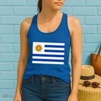 Flag Of Uruguay Proud Patriot Souvenir Patriotic National Gift Women's Tank Top thumb 2