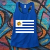 Flag Of Uruguay Proud Patriot Souvenir Patriotic National Gift Women's Tank Top thumb 3