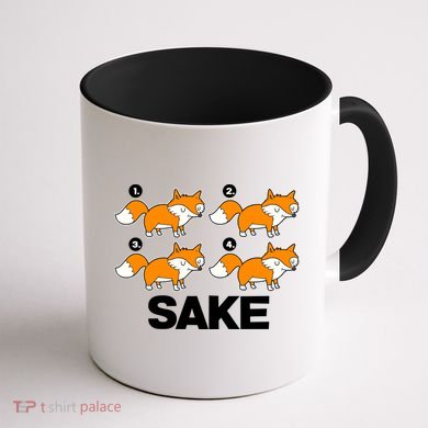 Four Fox Sake Coffee Mug back